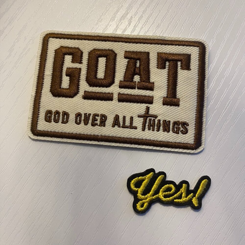 Iron on patches